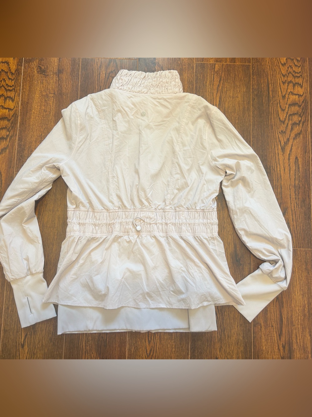 Light grey lululemon dance studio jacket size 10